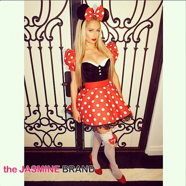 paris hilton-celebs-halloween costumes 2014-the jasmine brand