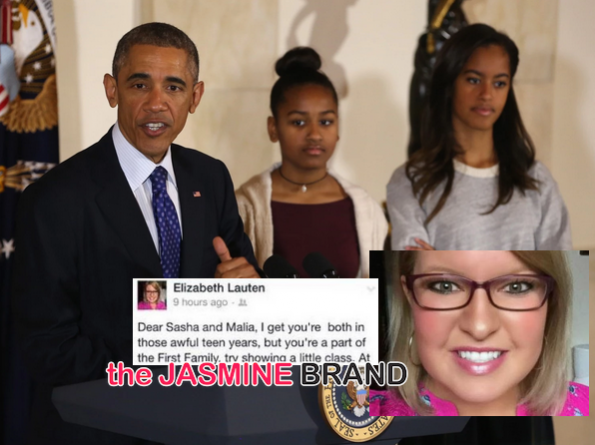 Elizabeth Lauten-Apologises-Chastising Obama Daughters-the jasmine brand