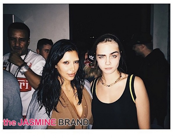 French Montana-Cara Delevingne-Attend Kendall Jenner 19th Birthday Party-the jasmine brand
