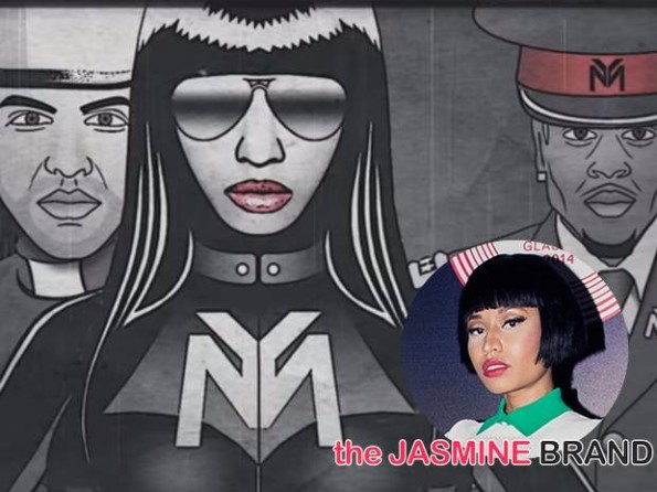 Nicki Minaj-Apologizes for Nazi Imagery-Only Video-the jasmine brand