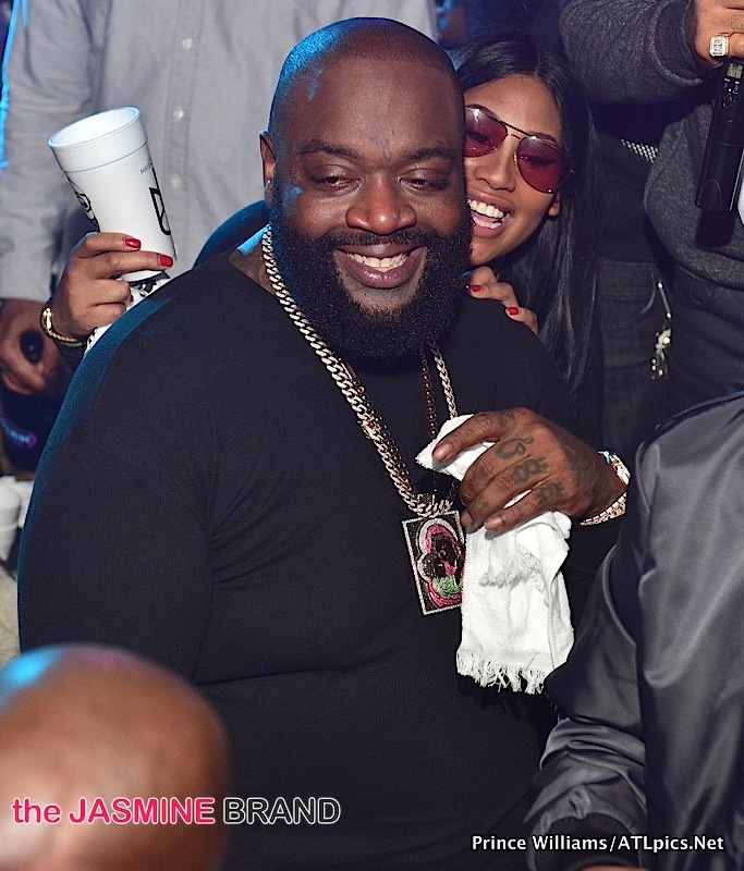 Cup Cakin Rick Ross Celebrates Hood Billionaire With Rumored Girlfriend Ming Lee [photos