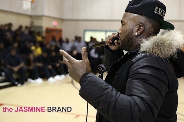 Rapper Jeezy-Visits Detroit Juvenile Detention Center-the jasmine brand