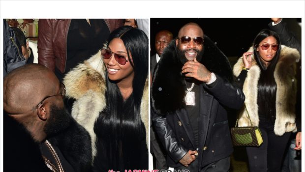 Cup Cakin’: Rick Ross Celebrates ‘Hood Billionaire’ With Rumored Girlfriend Ming Lee [Photos]