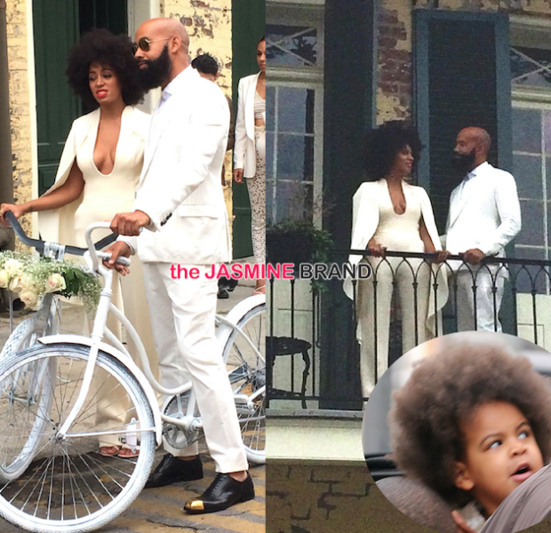 Solange Knowles Weds Alan Ferguson In New Orleans With Jay Z, Beyonce, Blue Ivy & Bicycles [Photos]
