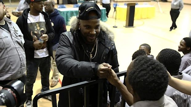 Jeezy Surprises 120 Detroit Juvenile Detention Center Residents [Photos]
