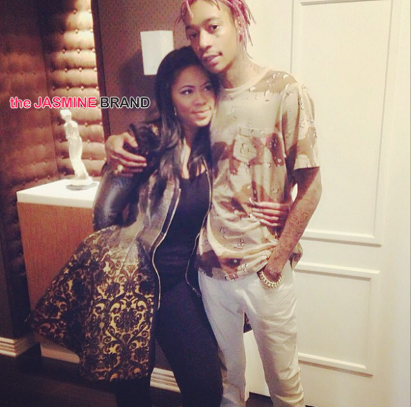 celebrity couples-wiz khalifa-deelishis-the jasmine brand