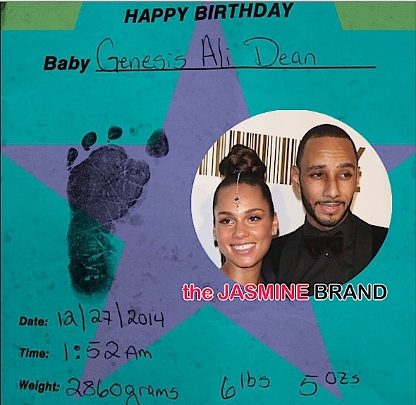 Ovary Hustlin’: Alicia Keys & Swizz Beatz Deliver Healthy Baby Boy, Genesis Ali