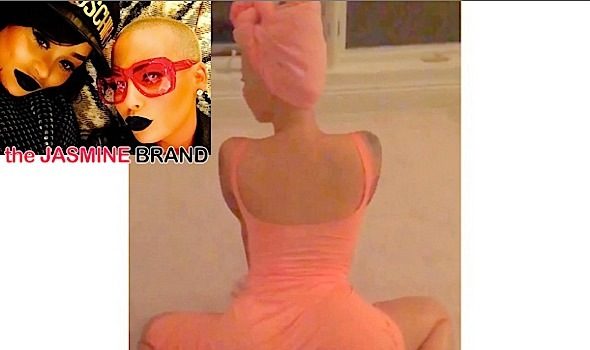 Amber Rose & Blac Chyna Serve Booty Poppin’ Tutorial [VIDEO]
