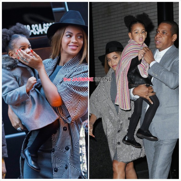 Beyonce-Jay Z-Blue Ivy-Annie Premiere-the jasmine brand