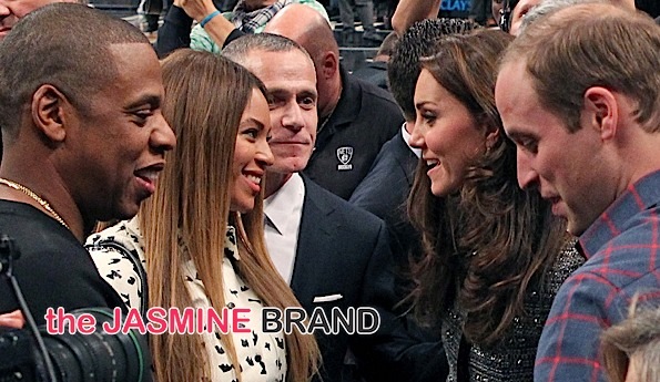 Royalty Meets Royalty: Beyoncé & Jay Z Greet Prince William & Duchess Kate [Photos]