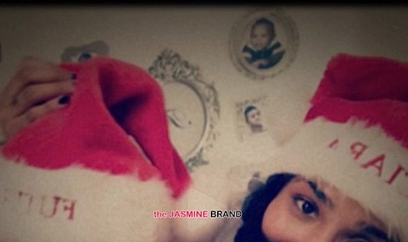 Ciara & Baby Future Play Santa [VIDEO]