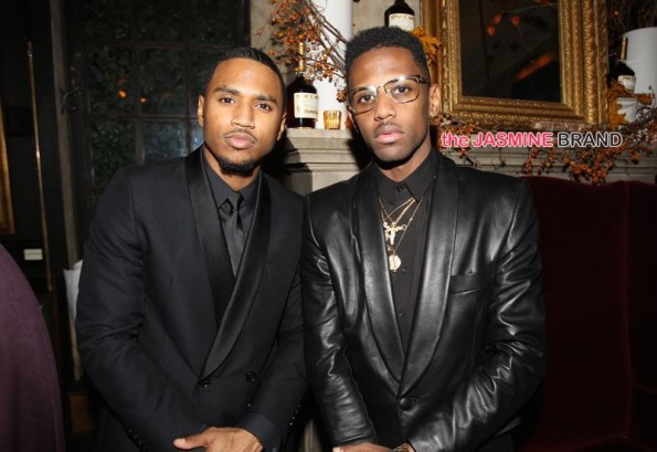 Fabolous-Trey Songz-Hosts 30th Birthday Dinner-the jasmine brand