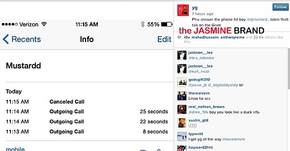 Instagram Beef-YG-DJ Mustard-the jasmine brand