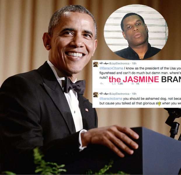 Jay Electronica Criticizes President Obama: Where are your balls?!