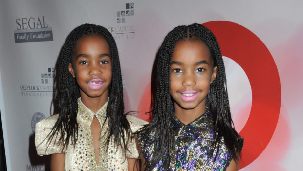 Diddy’s Daughters Jessie & D’Lila Combs Attend ‘United Against Ebola Benefit’ + Kim Porter, June Ambrose [Photos]