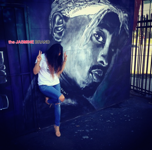 Lauren London-Tupac Mural-the jasmine brand
