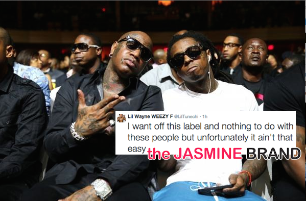 Lil Wayne Wants Off Cash Money, Blames Baby For Delayed Album: I am a prisoner!