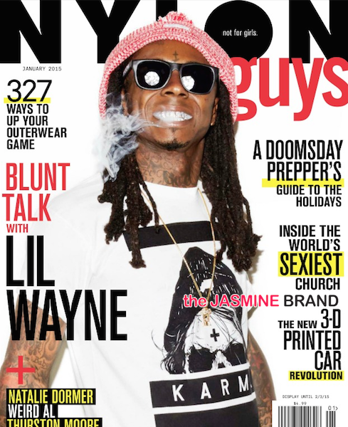 Lil Wayne: “I need weed to create” + See Tunchi’s NYLON Cover
