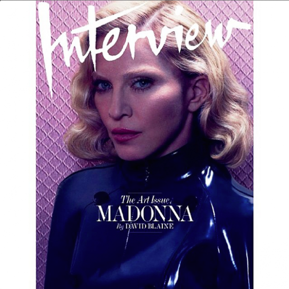 Madonna Interview Magazine-the jasmine brand