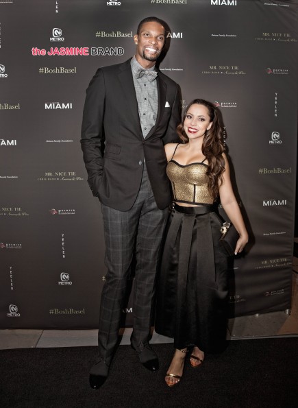 Miami Heat's Chris Bosh hosts an evening of art at Art Basel in Miami