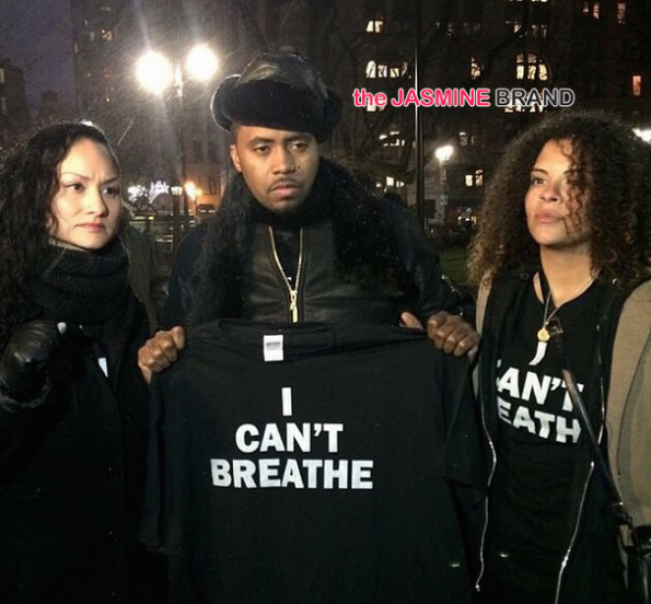 Nas Supports-Eric Garner-I Cant Breathe-the jasmine brand