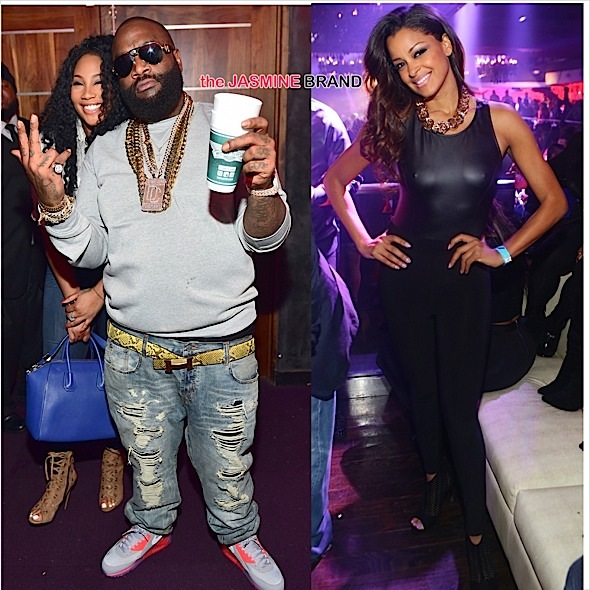 Claudia Jordan, Rick Ross & Girlfriend Ming Lee Party in ATL [Photos]