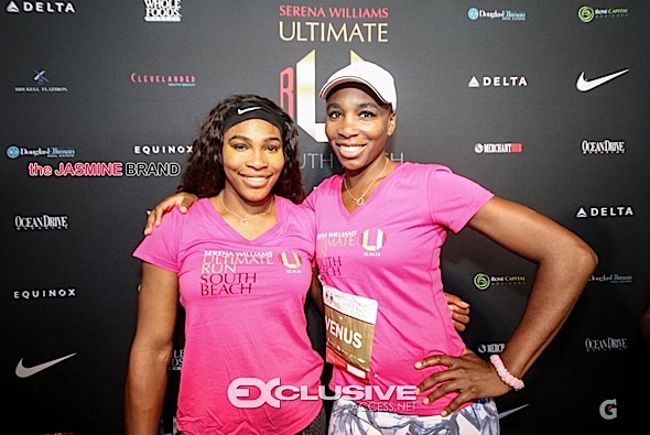 Serena & Venus Williams Host ‘Ultimate Run South Beach’ [Photos]