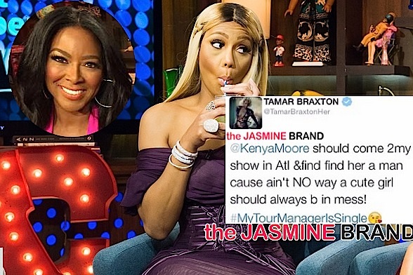 Twitter Ego: Reality Stars Tamar Braxton & Kenya Moore Tweet Insults