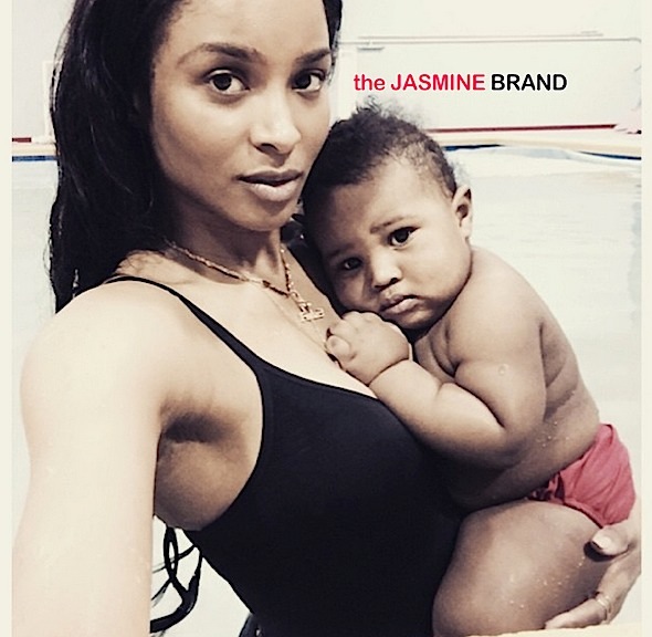 Ciara Takes Baby Future To His First Swimming Lesson [Video]