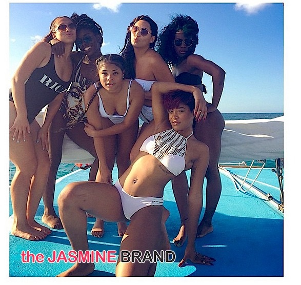 KeKe Palmer Breaks From Broadway, Vacations With Girlfriends [Photos]