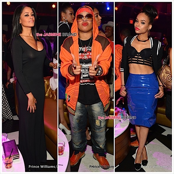 Victor Cruz, Claudia Jordan, Jeezy, Da Brat, Demetria McKinney Party in ATL [Photos]