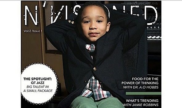 Kiddie Cuteness! Tiny Harris & T.I.’s Son Major Covers Nvisioned Mag