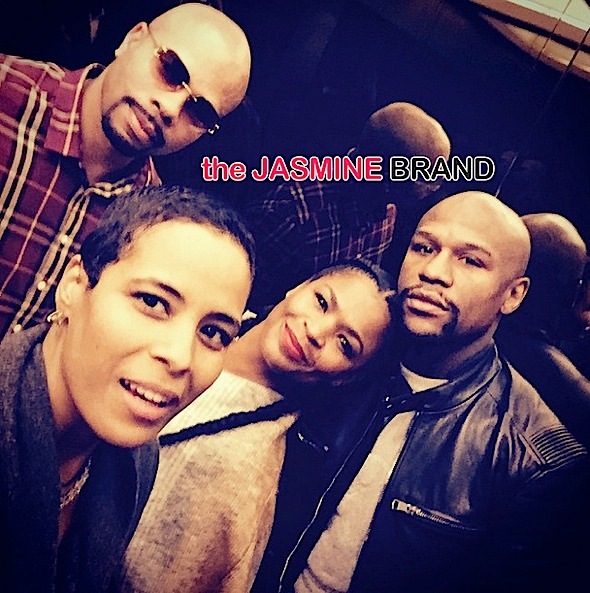 New Couple Alert? Nia Long & Floyd Mayweather Get Flirty on Instagram