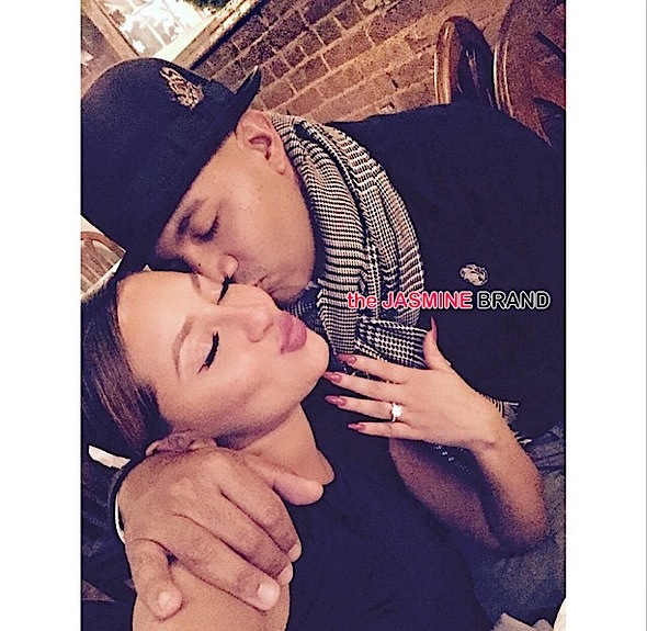 Adrienne Bailon Engaged to Boyfriend Lenny Santiago, See the Ring! [Photos]