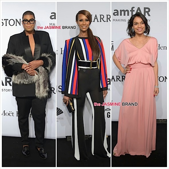 amfAR New York Gala: Iman, Naomi Campbell, Whoopi Goldberg, Rosario Dawson, Chris Rock Attend [Photos]