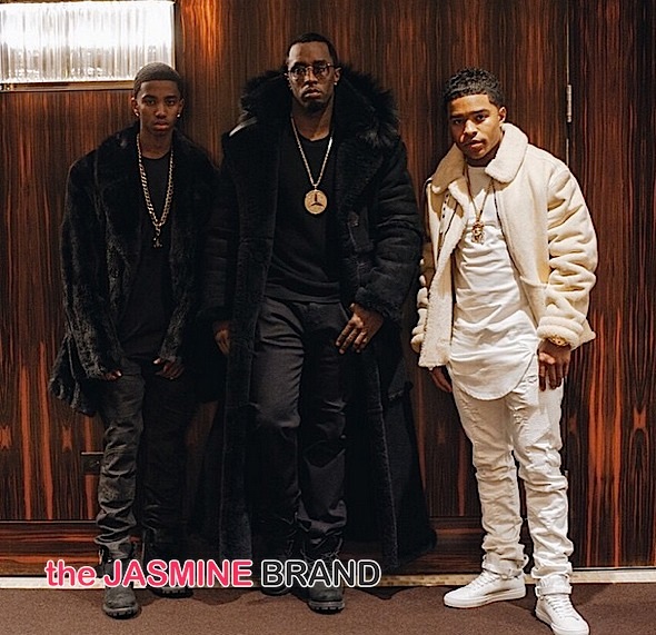 diddy-christian combs-justin combs-the jasmine brand
