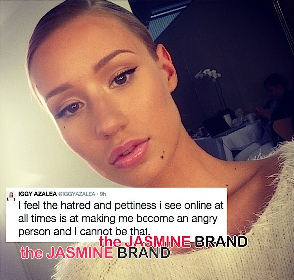 Iggy Azalea Quits Twitter: It’s making me an angry person.