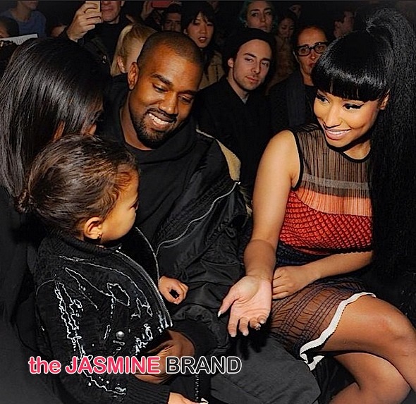 Fashion Killers! Baby North West, KimYe, Nicki Minaj Sit Front Row, Alexander Wang NYFW [Photos]