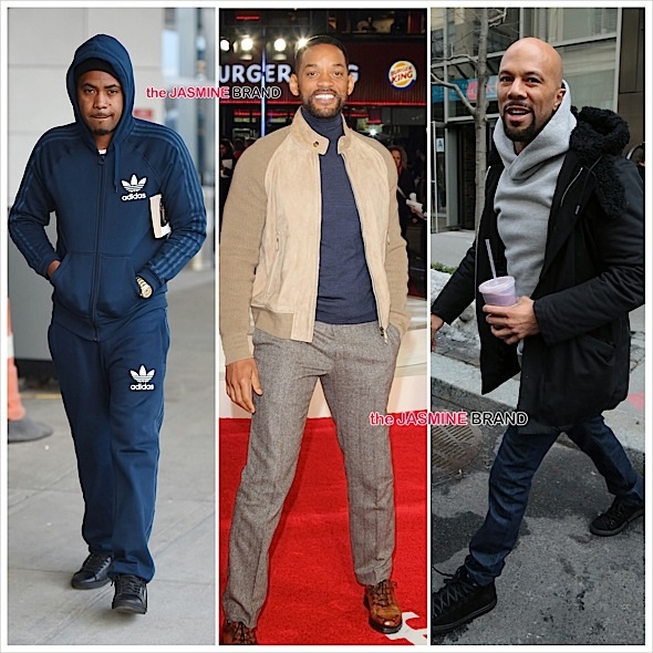 Celebrity Stalking: Will Smith, Common, Nas, Tracee Ellis Ross, Chrissy Teigen, Alesha Dixon [Photos]