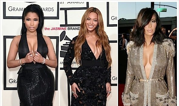 Grammy’s Red Carpet Fashion: Beyonce, Nicki Minaj, Rita Ora, Ciara, Kim Kardashian, Kanye West & More! [Photos]