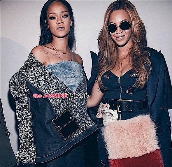 Rihanna Denies Shading Beyonce: Stop putting black women against each other!