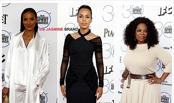 Oprah, Kerry Washington, Selita Ebanks, Common Hit ‘Independent Spirit Awards’ Red Carpet + Full Winner List [Photos]