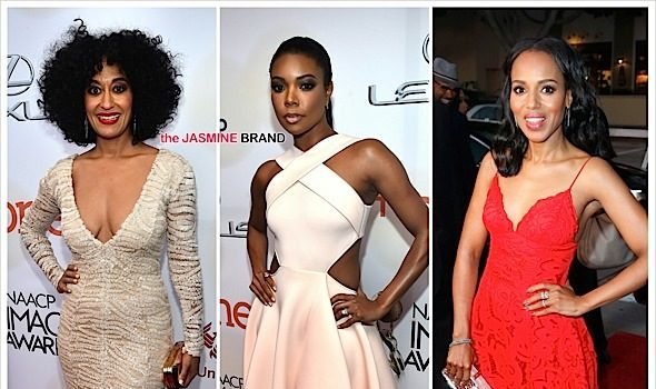 NAACP Image Awards Red Carpet: Gabrielle Union, Tracee Ellis Ross, Kerry Washington, Angela Bassett, LaVerne Cox [Photos]