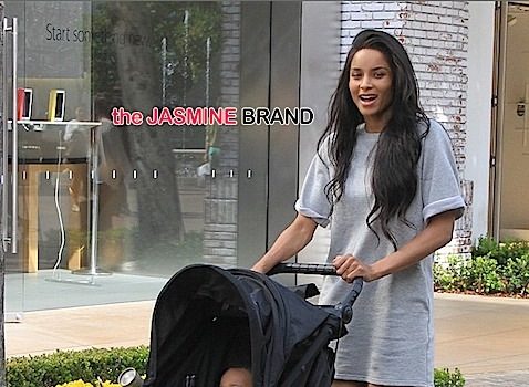 Mommy Duty! Ciara & Baby Future Hit The Grove [Photos]