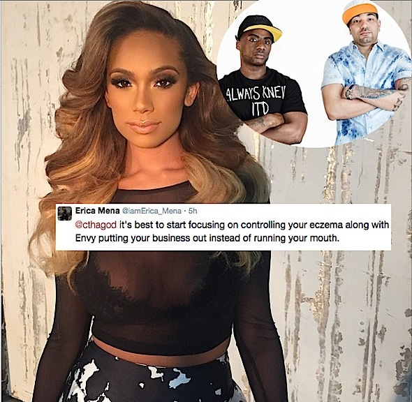 Erica Mena Defends Bow Wow, Calls Out Radio Personalities DJ Envy & Charlamagne: My bullets kill!