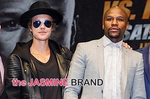 Floyd Mayweather & Manny Pacquiao Host Press Conference + Justin Bieber Attends [Photos]