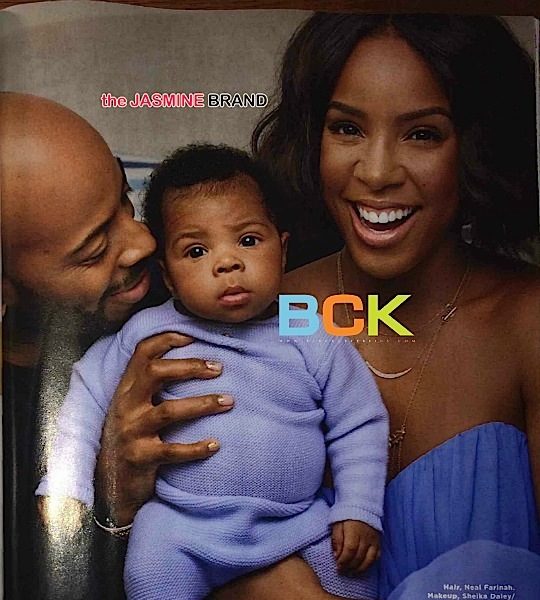 Kelly Rowland & Hubby Tim Weatherspoon Share More of Baby Titan in Essence [Photos]