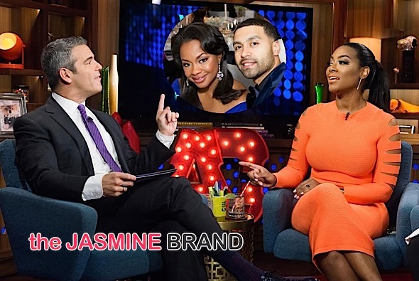 RHOA’s Kenya Moore Believes Phaedra Parks Cheated On Apollo [VIDEO]