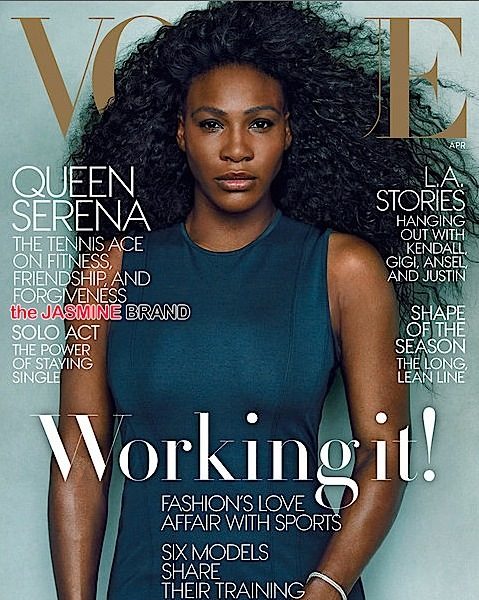 Serena Williams Talks Competition & Forgiveness With VOGUE [Photos]