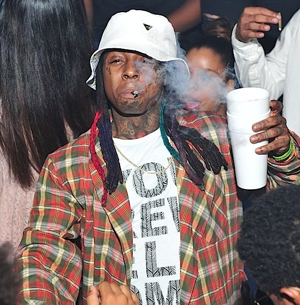 Lil Wayne Parties At ATL’s Compound [Photos]